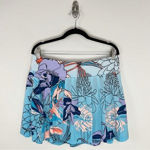 Jamie Sadock Ikebana SPF 50 Golf Skort Skirt Size 16 NWT